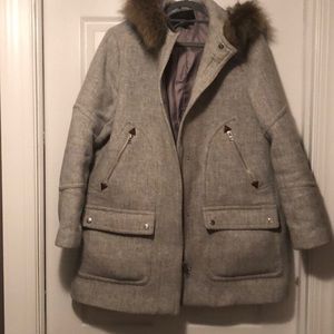 JCrew wool stadium coat
